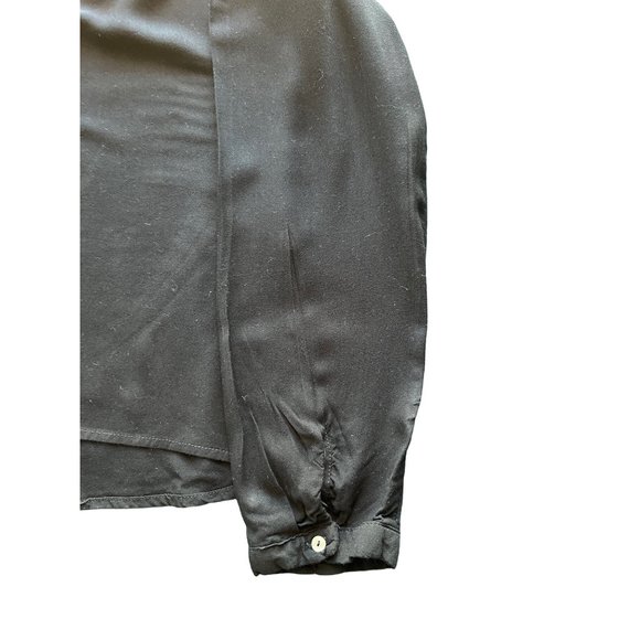 Love Tree Chambray Flower Embroidered Button Down Women Long sleeve Shirt Large - Picture 3 of 10